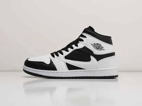 Зимние Кроссовки Nike Air Jordan 1 Mid x Travis Scott - 30967