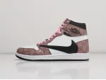 Кроссовки Nike Air Jordan 1 Mid x Travis Scott - 27393