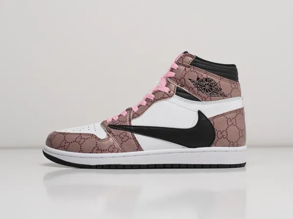 Кроссовки Nike Air Jordan 1 Mid x Travis Scott - 27393